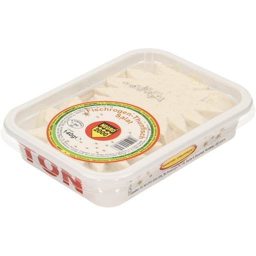 Crème met tonijn, kabeljauw- en haringkuur