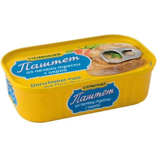 Kabeljauwleverpaté met kabeljauwrog (16%)