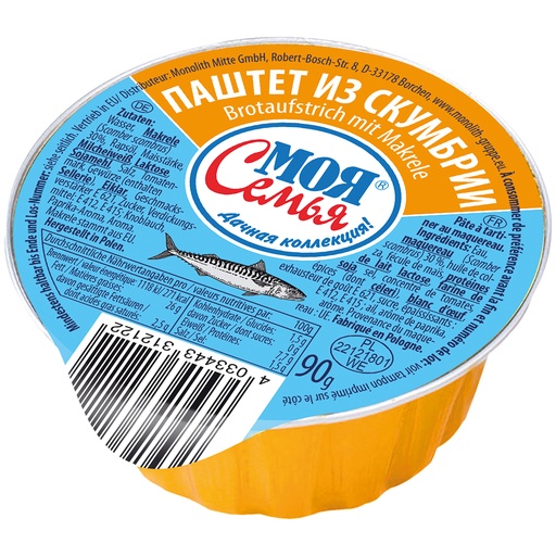 Boterham beleg met makreel