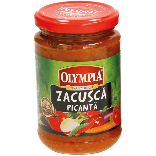 Zacusca picanta de vinete