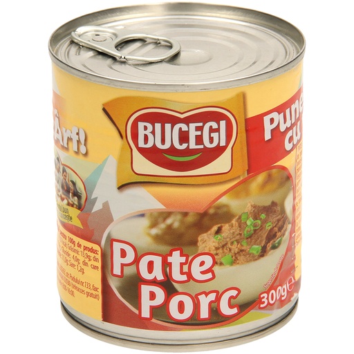 Broodbeleg met varkenslever en soja-eiwit "Bucegi"