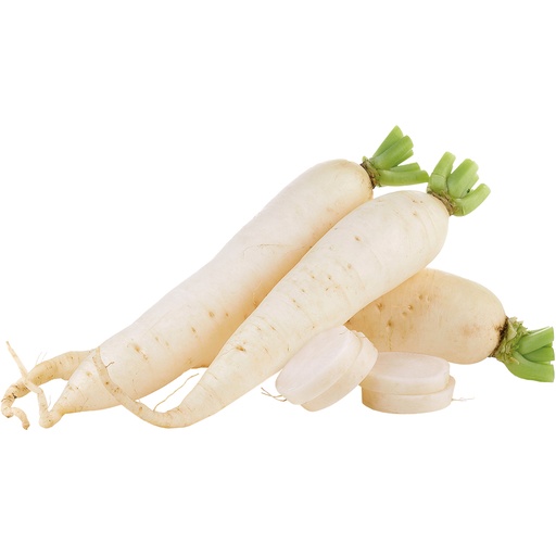 Rettich per stuk