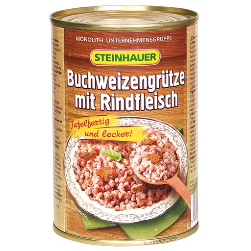 Boekweitgrutten met rundvlees