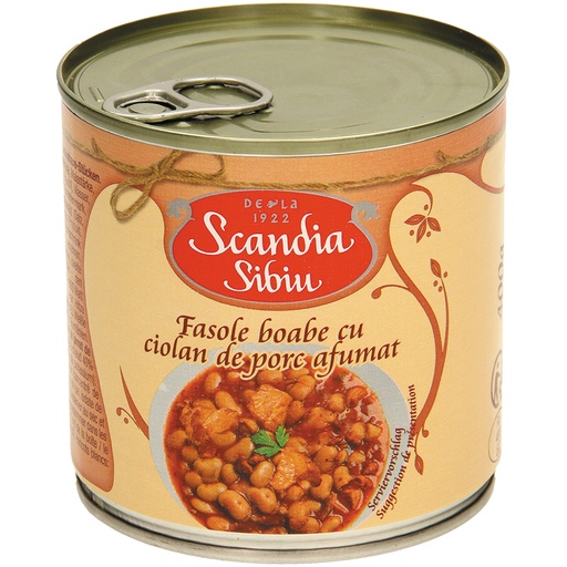 Свиной окорок с фасолью