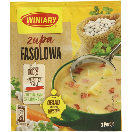 Фасолевый крем-суп с овощами