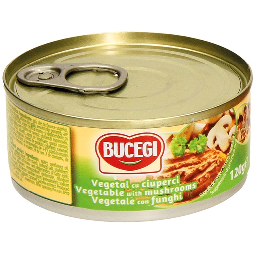 Bucegi - Vegetarische broodbeleg met paddenstoelen. Gesteril