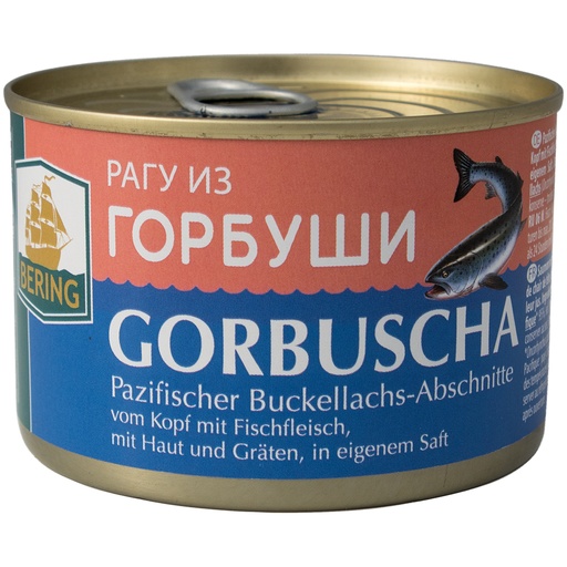 Bering Stukken Pacifische zalm met visvlees