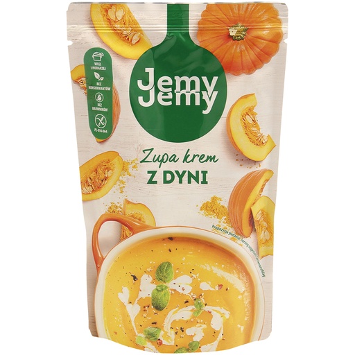 "Zupa krem z dyni" Pompoensoep. Gesteriliseerd.