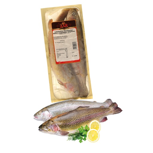 Форель лосося потрошеная (Oncorhynchus mykiss), замороженная