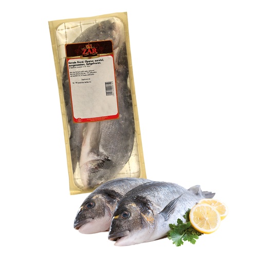 Dorade Royal (Sparus aurata), zonder ingewanden, diepgevrore