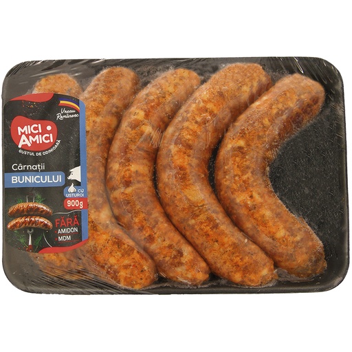 Kолбаски для жарки из мяса свинины, с добавлением воды, замо