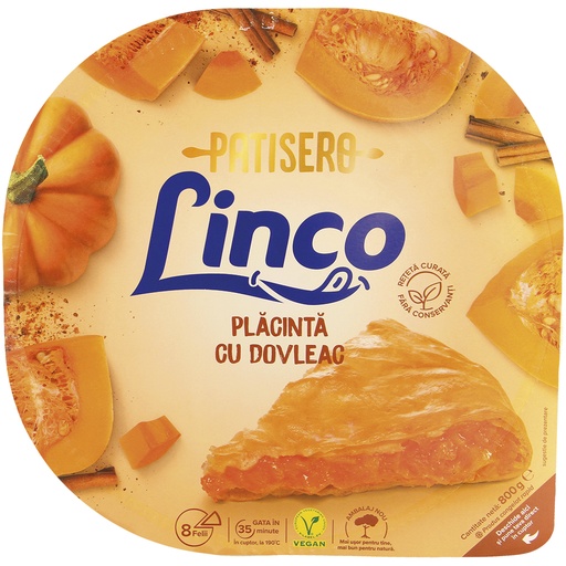 Выпечка из вытяжного теста с тыквенной начинкой, продукт глу