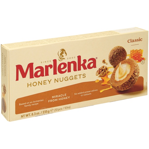 Gebakballen "Marlenka" met 15% roomvulling, diepgevroren