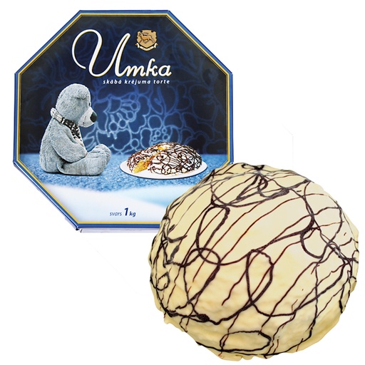Roomcremestaart "Umka", diepgevroren