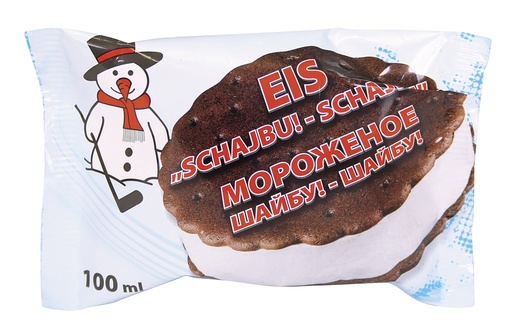 IJs "Schajbu! – Schajbu!" tussen cacao-vet koekjes
