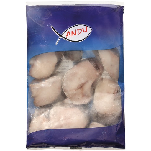 Pazifische heek met huid, PBI, rauw, geglazuurd, diepgevroren