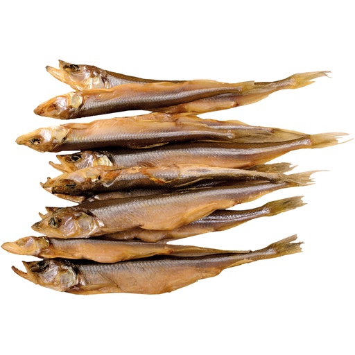 Корюшка сушеная, соленая, замороженная