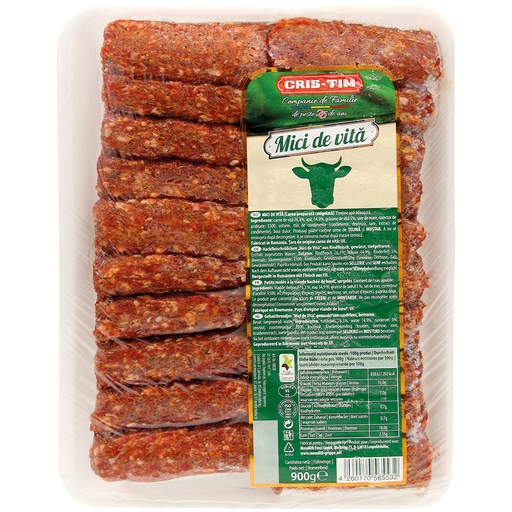 Gehaktrolletjes "Mici de Vita" van rundvlees, gekruid
