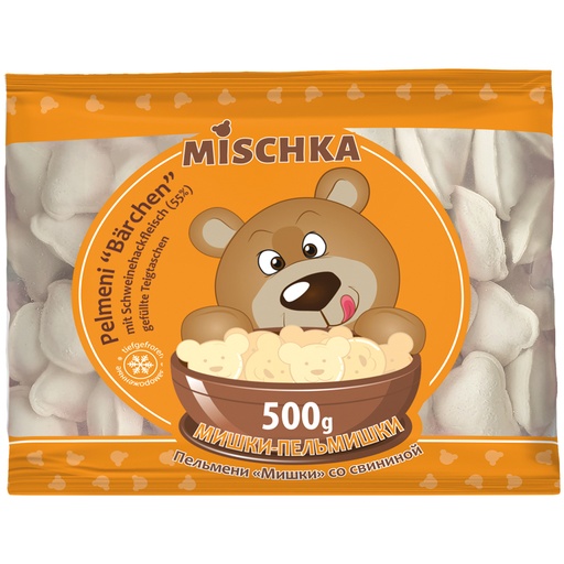 Пельмени "Мишки" со свининой