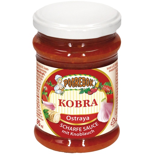 "POGREBOK" Pittige Saus met Knoflook "Kobra"