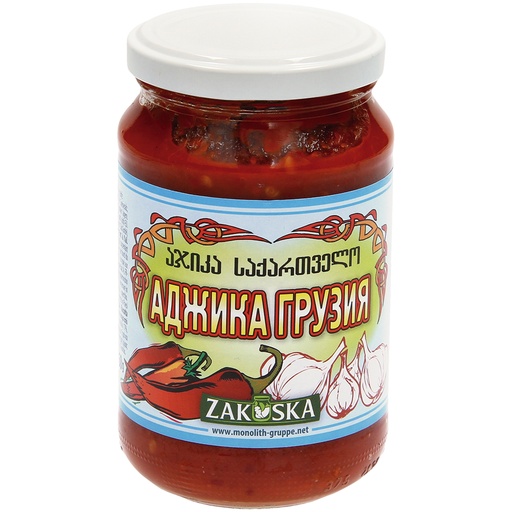 Chilizubereiding met knoflook "Adgika Grusija"