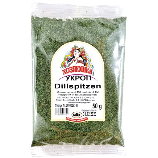 Hosyaushka Dille gedroogd