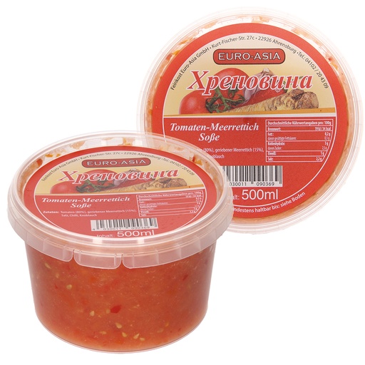 Tomaten-peperwortelsaus