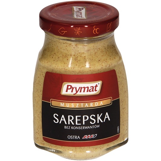 Tafelmosterd, zeer heet "Musztarda sarepska"
