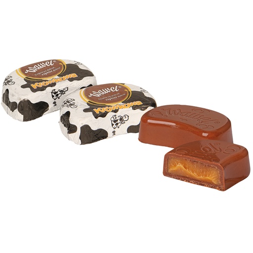 "Krówkowa" melkchocoladepralines met karamelvulling