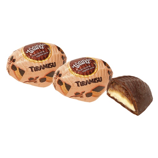 Pralines "Tiramisu" met vulling (58%) met tiramisu-smaak