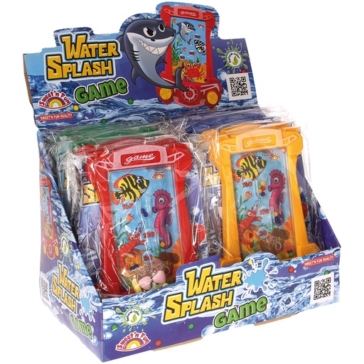 Gecomprimeerd voedsel "Water splash game", met dragées