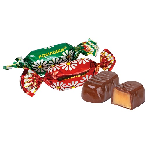 Chocoladesnoep "Romashka" met gecondenseerde melksmaak