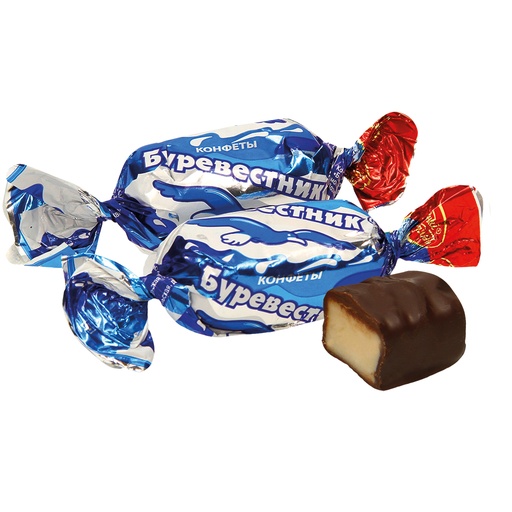 Chocoladesnoep "Burevestnik" met vanille-roomsmaak