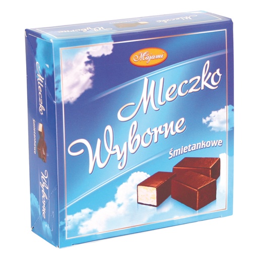 Soufflé met roomsmaak in chocolade