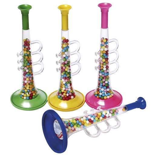 Детская игрушка: дудочка с цветным драже