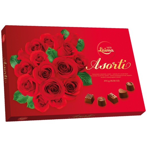 Assorti snoep "Rode Rozen"