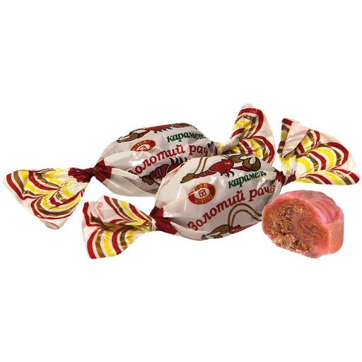 Gevulde karamel "Zolotoj Ratschok" met pinda's (8%)