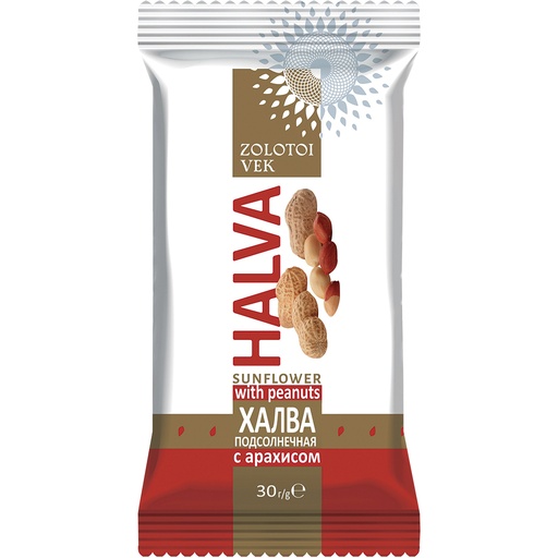 Халва подсолнечная с арахисом (7%)