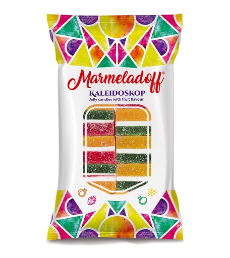 Gelei snede "Kaleidoscoop"