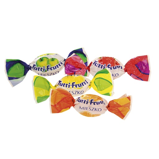 "Tuttii Frutti" Gevulde karamelletjes