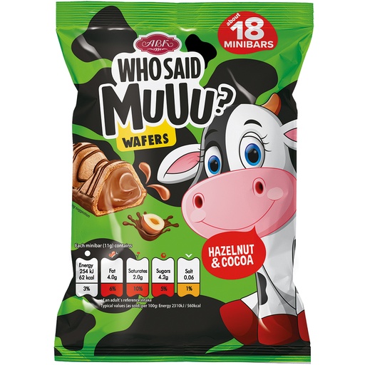 "Who said MUUU?" Вафельные конфеты с начинкой фундук-какао