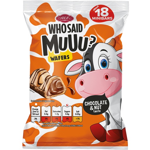 "Who said Muuu?" Вафельные конфеты с фундуком и шоколадной н