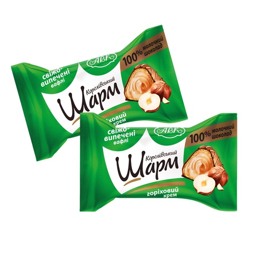 "Korolivsky Sharm" Вафельные конфеты с начинкой фундука