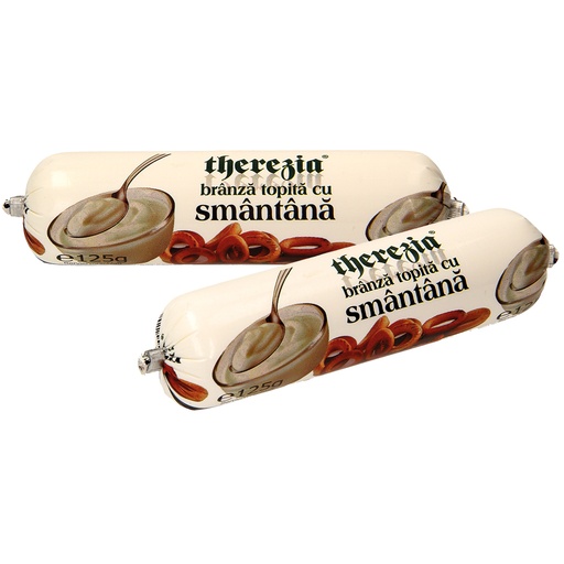 Roemeense smeerkazen met room "Branza topita cu smantana" -