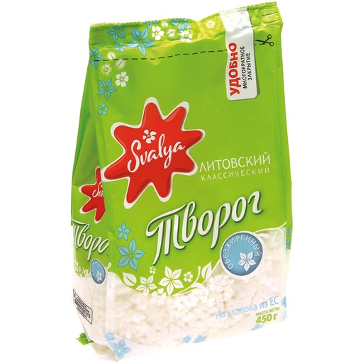 “Svalja” Magere korrelige verse kaas – 0,5% vet 450 g
