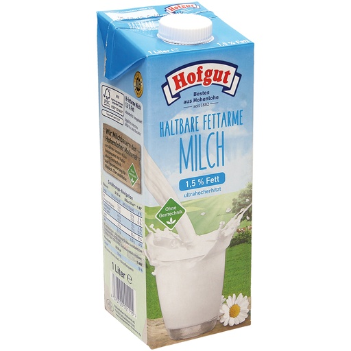 Melk 1,5% vet