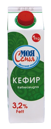 Кефир "Моя Семья", 3,2% жирности