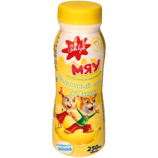 Молочный напиток "Mяу" банановый вкус