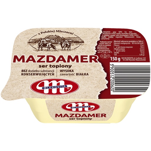 "Mazdamer ser topliony" мягкий плавленный сыр
