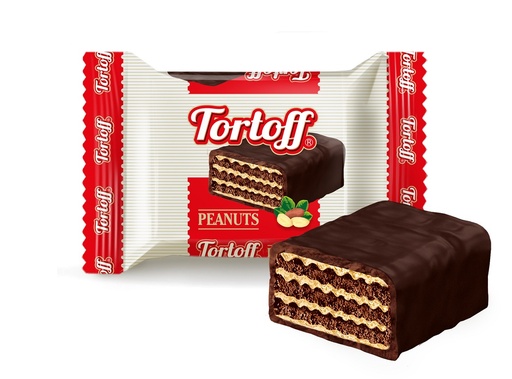 "Tortoff Peanuts" Вафельные конфеты с арахисовым какао-кремо